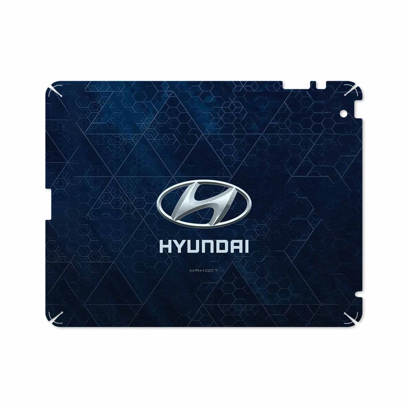 برچسب پوششی ماهوت مدل Hyundai-Logo مناسب برای تبلت اپل iPad 2 2011 A1397