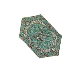 رومیزی ترمه مدل ترنج کد ASALI-986