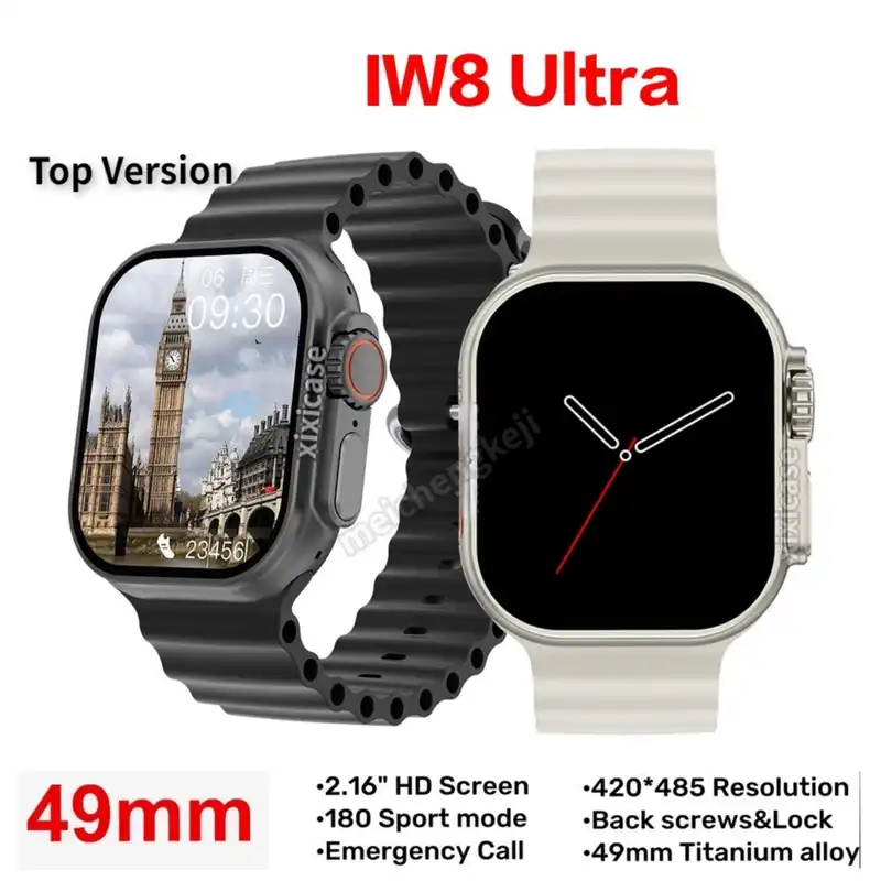ساعت هوشمند مدل IW8 ultra