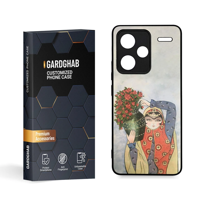 کاور گارد قاب مدل دخترانه مناسب برای گوشی موبایل شیائومی Redmi Note 13 Pro Plus 5G