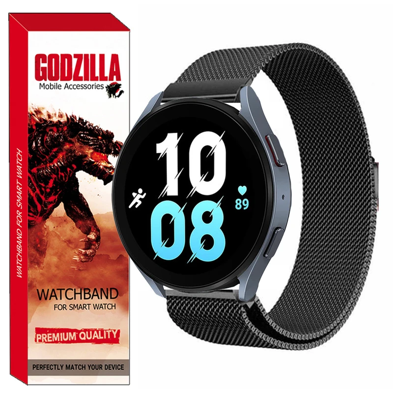 بند گودزیلا مدل Milanese مناسب برای ساعت هوشمند سامسونگ Galaxy Watch5 40mm