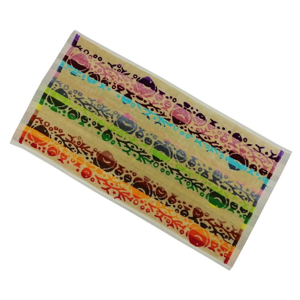  حوله دستی گلزار کد 053 سایز 35x65 سانتی متر