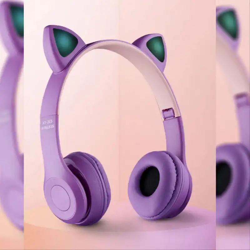 هدفون بی سیم مدل Cat-Ear Y47