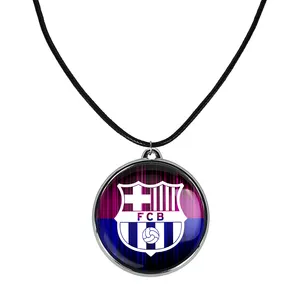 گردنبند خندالو مدل باشگاه بارسلونا FC Barcelona کد 2626826262