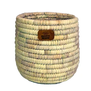گلدان حصیری مدل کپوبافی کد 6301