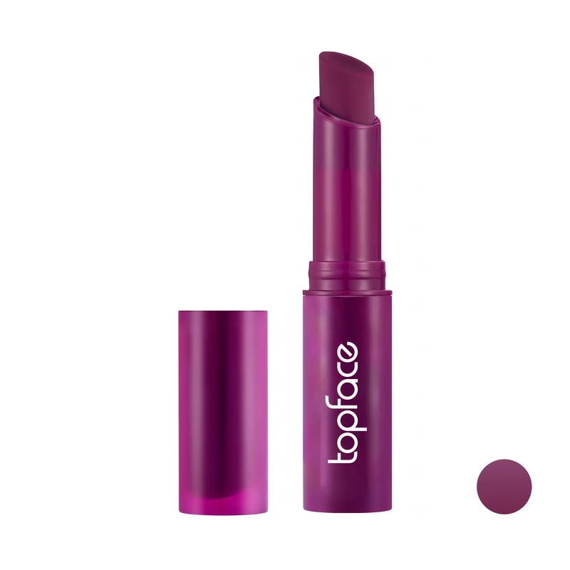 بالم لب رنگی و آبرسان تاپ فیس مدل Glow Kissed شماره 006 رنگ توتی تیره
