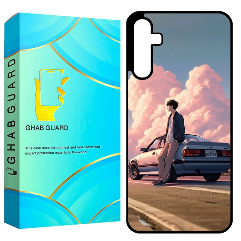 کاور قاب گارد طرح ماشین مدل GCHPA35 مناسب برای گوشی موبایل سامسونگ Galaxy A35 5G
