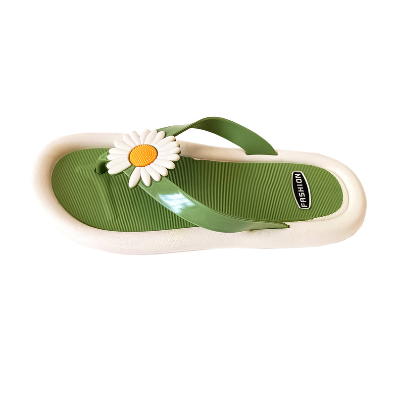 دمپایی لاانگشتی زنانه مدل بابونه