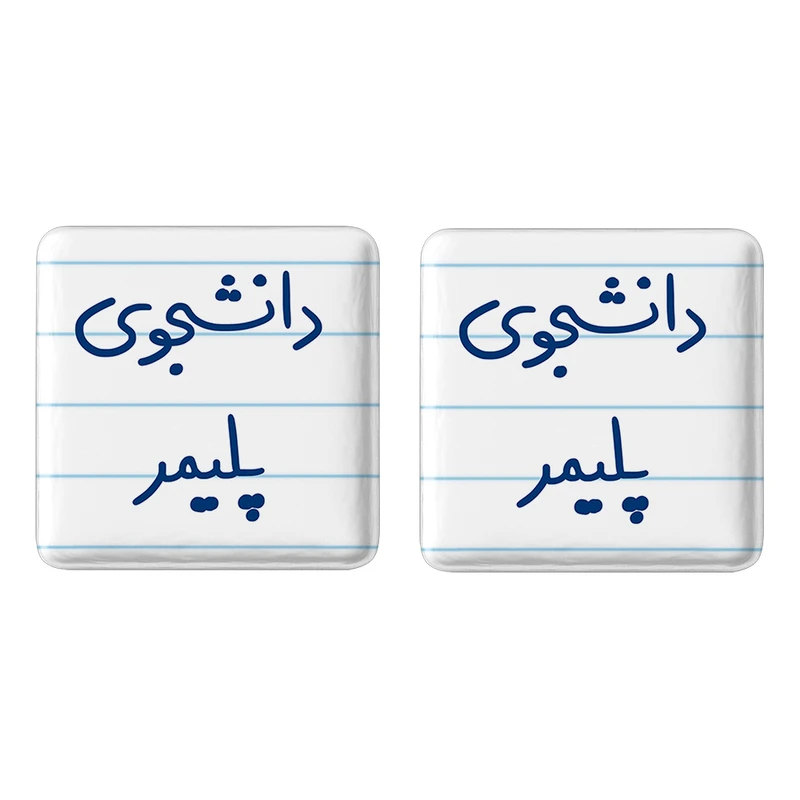 مگنت خندالو مدل دانشجوی پلیمر کد 6624 مجموعه 2 عددی