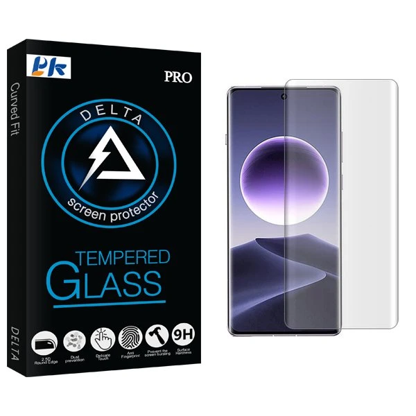 محافظ صفحه نمایش پی کی مدل Delta UV مناسب برای گوشی موبایل اوپو Find X7
