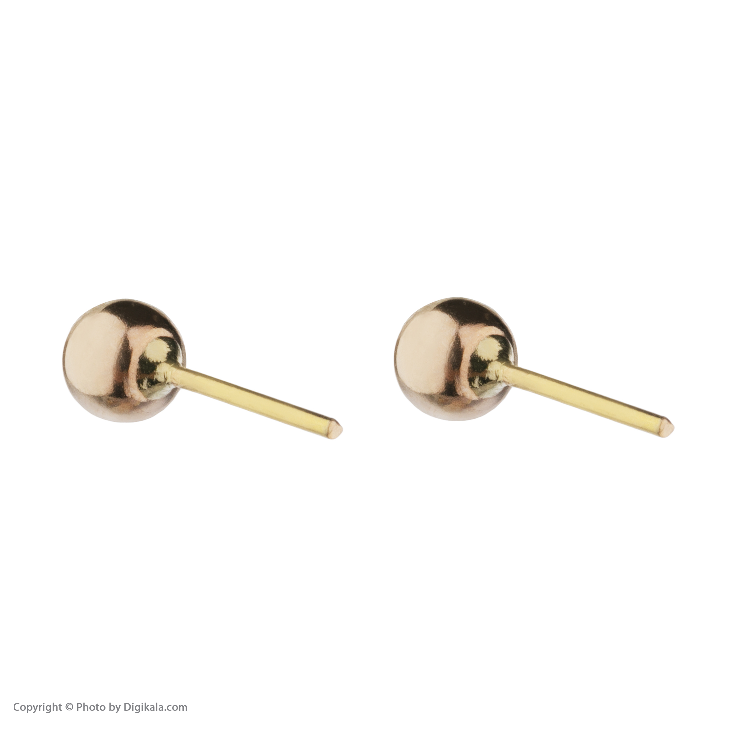 گوشواره طلا 18 عیار زنانه دوست خوب مدل dk564