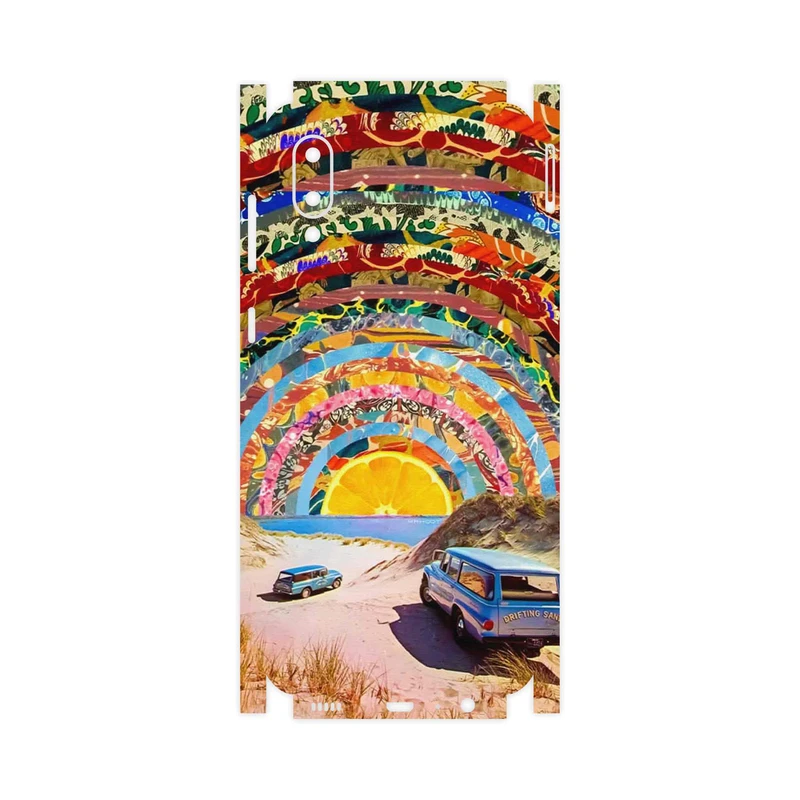 برچسب پوششی ماهوت مدل Collage of Orange Sky-FullSkin مناسب برای گوشی موبایل سامسونگ Galaxy A02