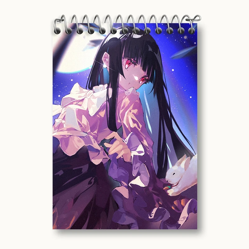 دفتر یادداشت 50 برگ خندالو مدل بازی توهو (Touhou) کد 35747