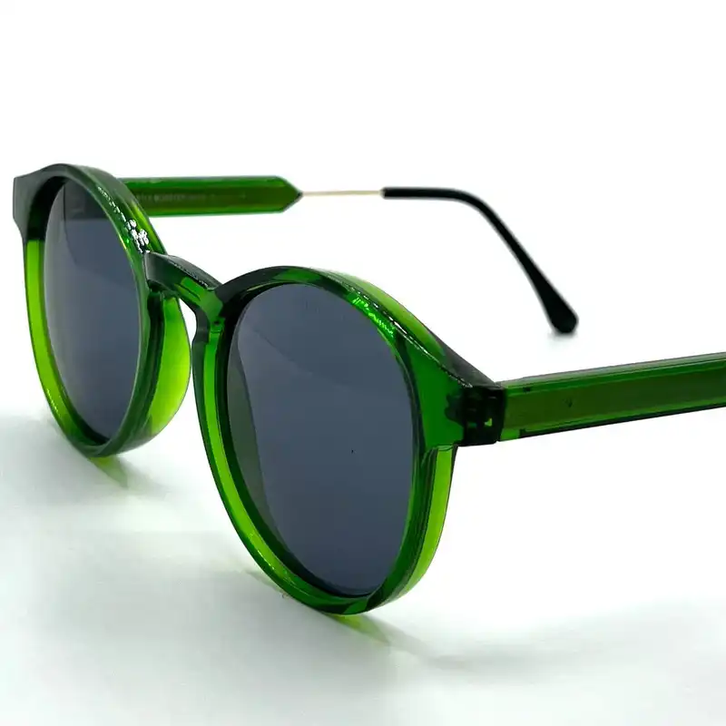 عینک آفتابی مدل گرد دسته فلزی و کائوچو