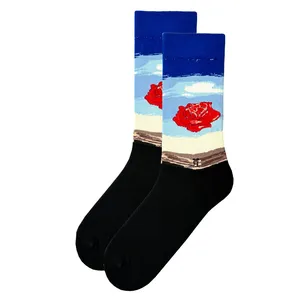 جوراب زنانه ال سون مدل گل رز کد PH1044