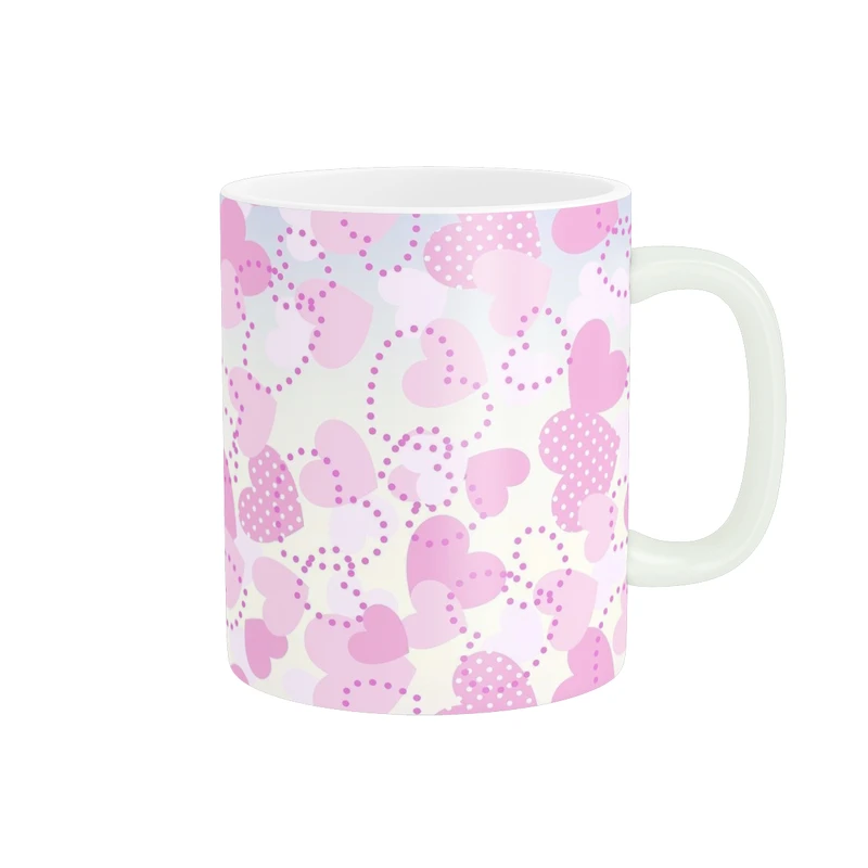 ماگ پاد آفرین طرح قلب کد 5667