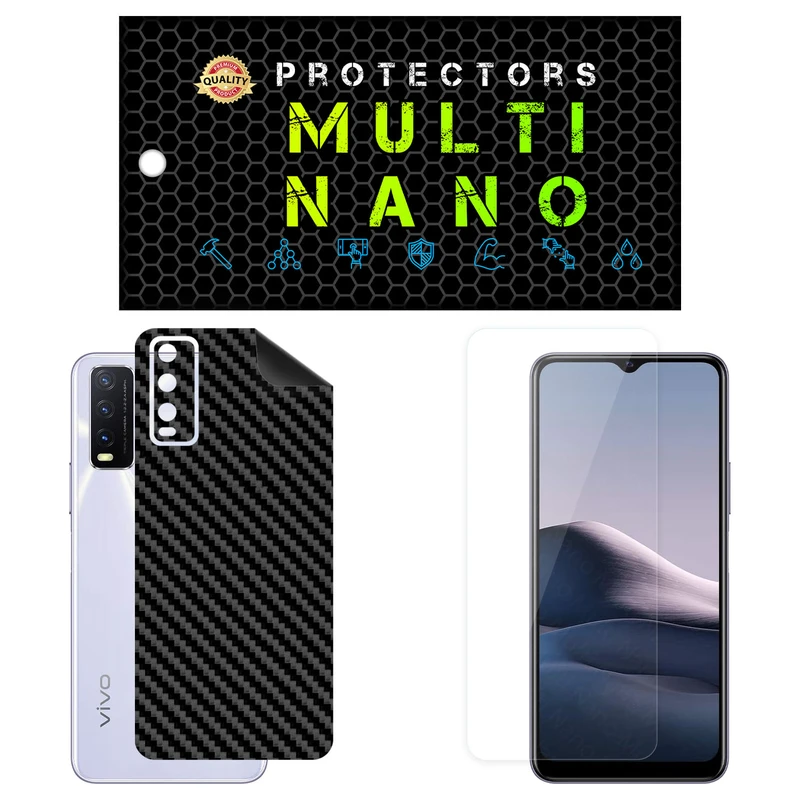 محافظ صفحه نمایش مولتی نانو مدل X-SFC مناسب برای گوشی موبایل ویوو Y20A به همراه برچسب پوششی