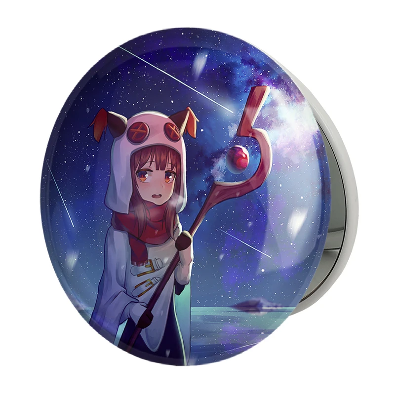 آینه جیبی خندالو طرح مگومین انیمه کونوسوبا Konosuba مدل تاشو کد 27166 