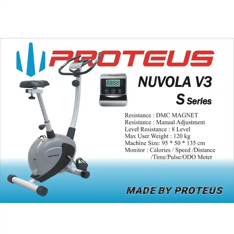 دوچرخه ثابت پروتئوس مدل NUVOLA V3