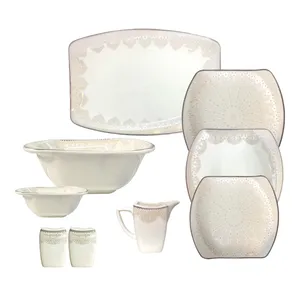 سرویس غذاخوری 32 پارچه 6 نفر شرکت صنایع چینی تقدیس مدل نوین مدرن