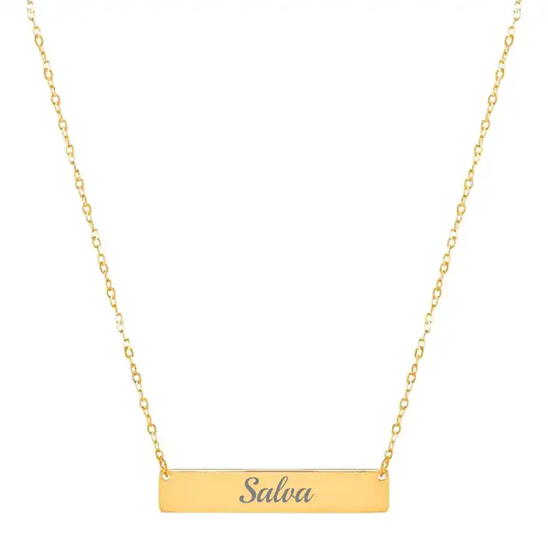 گردنبند طلا 18 عیار زنانه لیردا مدل سلوا