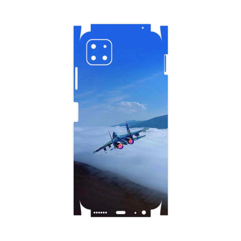 برچسب پوششی ماهوت مدل Fighter plane Su27-FullSkin مناسب برای گوشی موبایل سامسونگ Galaxy A22 5G