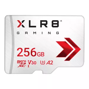 کارت حافظه microSD پی ان وای مدل XLR8 GAMING کلاس 10 / V30 استاندارد UHS-II U3  سرعت 100MBps ظرفیت 128 گیگابایت