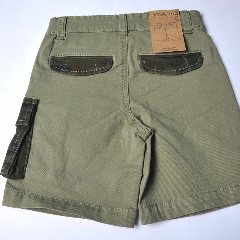 عکس شماره 8 : شلوارک پسرانه کیابی مدل 3155 جیب ارتشی