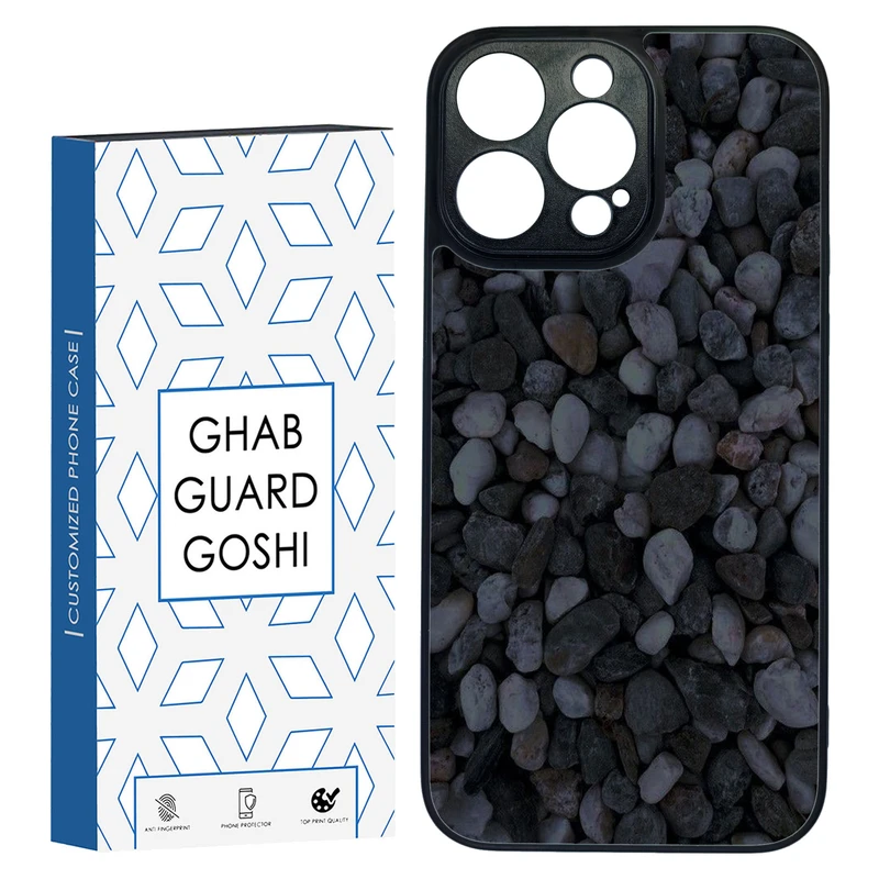 کاور قاب گارد گوشی طرح قلوه سنگ کد TPU-256 مناسب برای گوشی موبایل اپل Iphone 14 PRO MAX