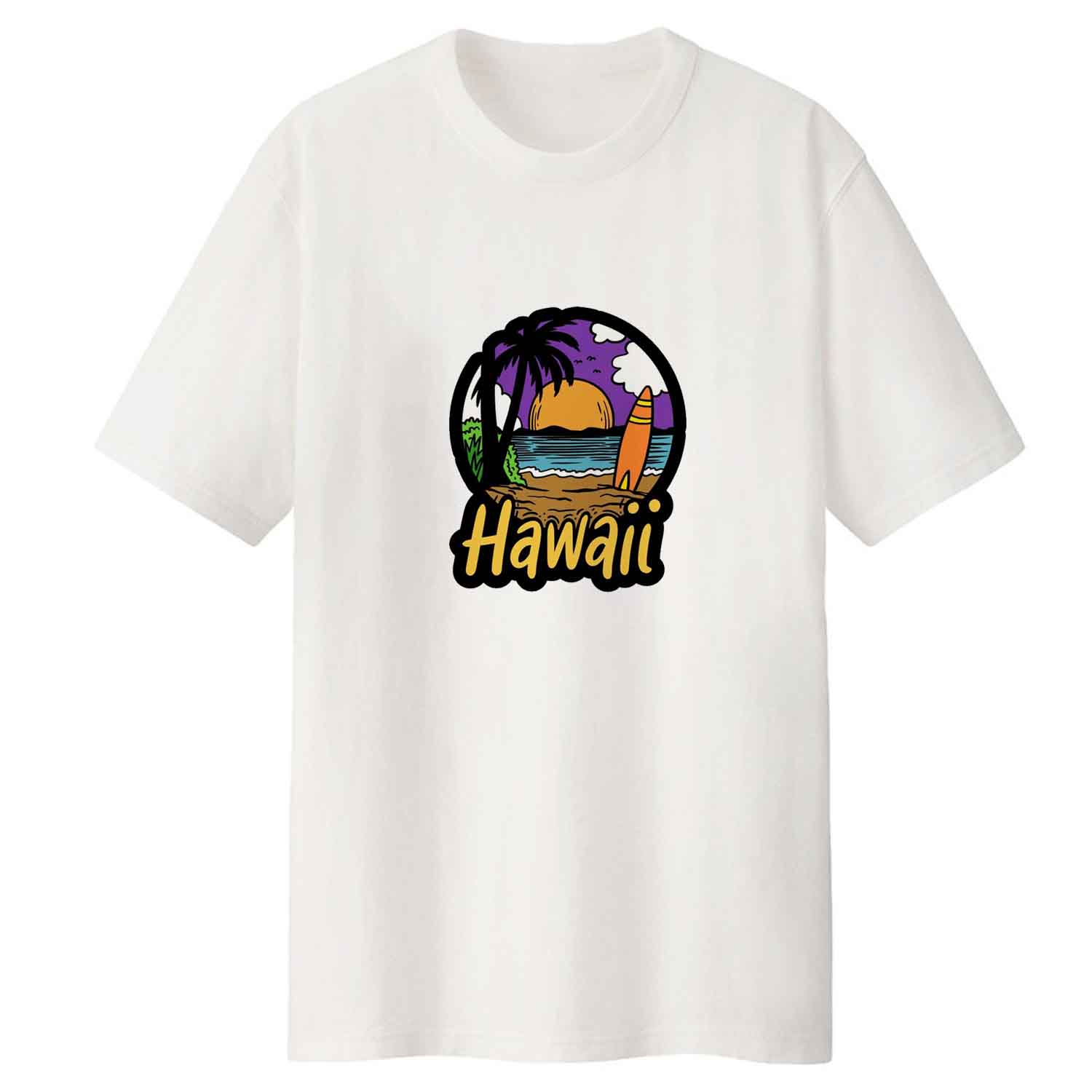 تی شرت لانگ آستین کوتاه مردانه مدل هاوایی کد LL257 S