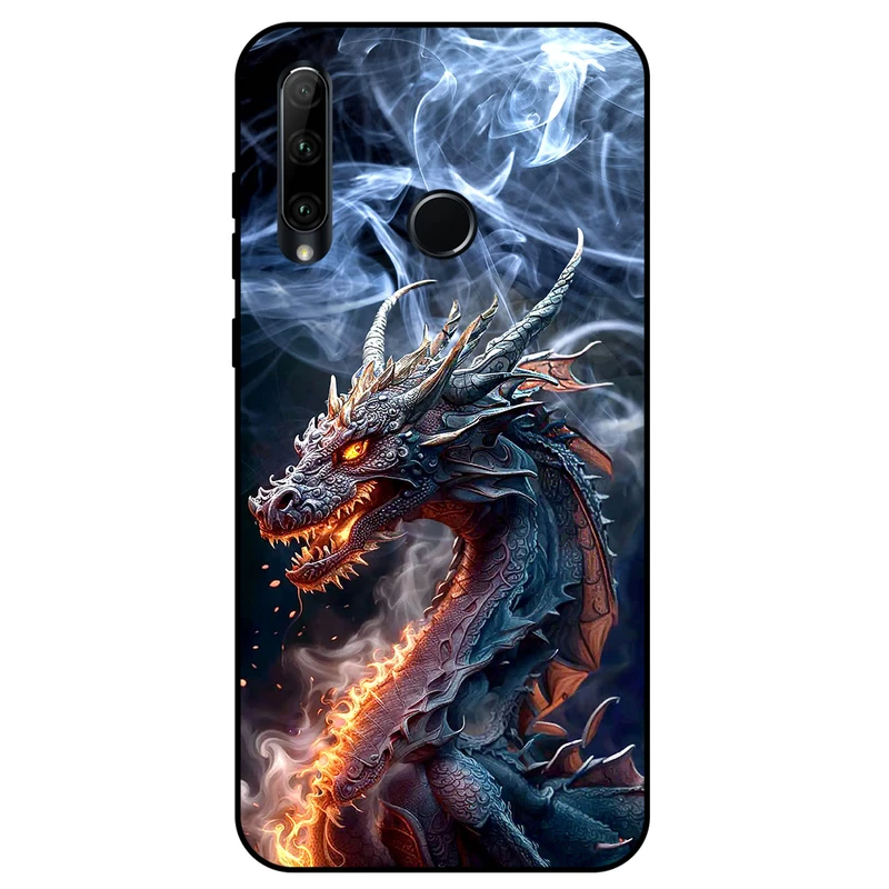 کاور مگافون طرح اژدها مدل 7453 مناسب برای گوشی موبایل آنر 10i / 20 Lite