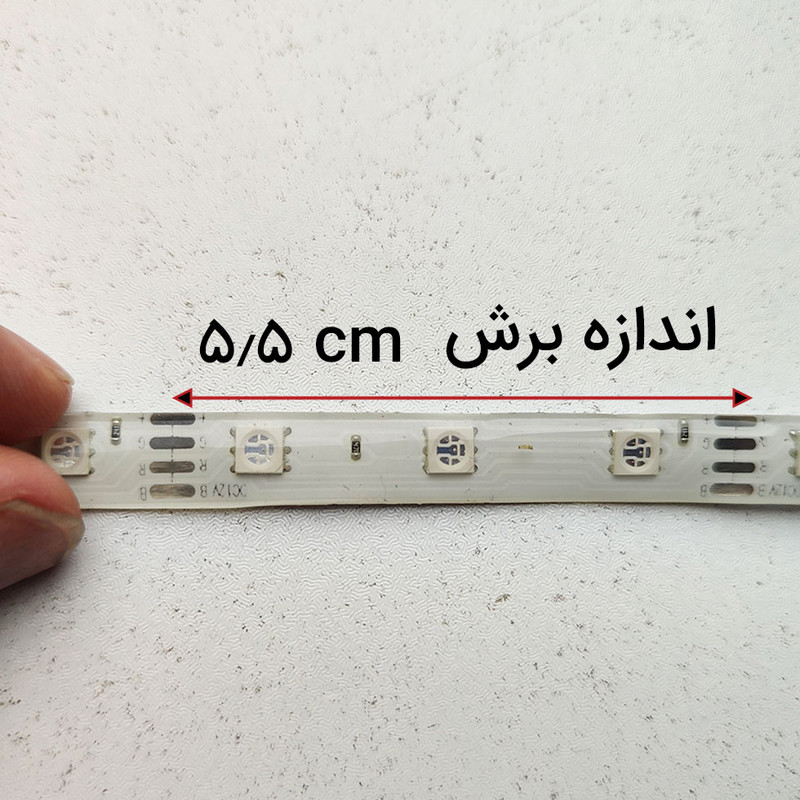 قیمت و خرید ریسه ال ای دی مدل RGB گیمینگ 4 سیم طول 5 متر