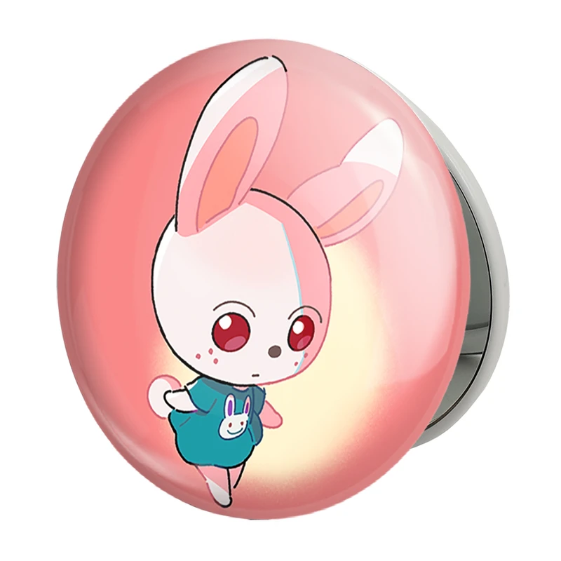 آینه جیبی خندالو طرح بازی انیمال کراسینگ (Animal Crossing) مدل تاشو کد 32658