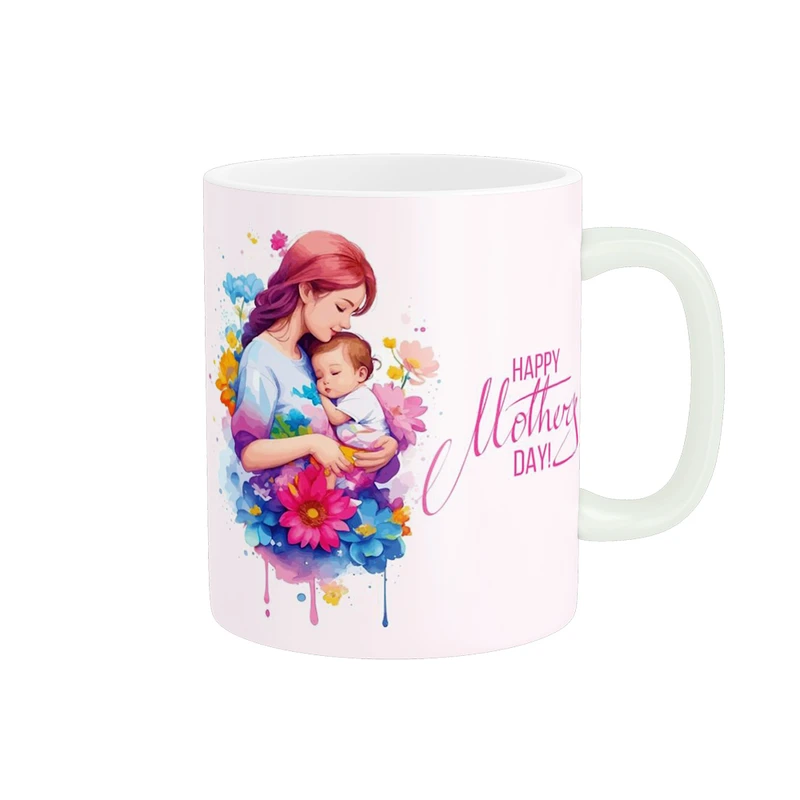 ماگ پادآفرین مدل روز مادر روز زن طرح روز مادر مبارک کد p2874