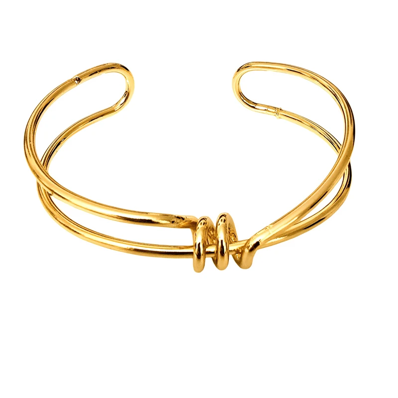 دستبند النگویی زنانه مدل گره ای