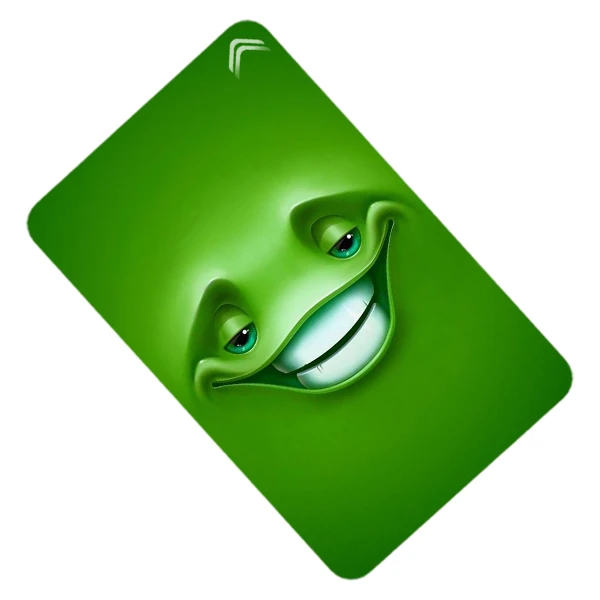 استیکر کارت بانکی طرح ایموجی فانتزی مدل CAC693-K-G1-176