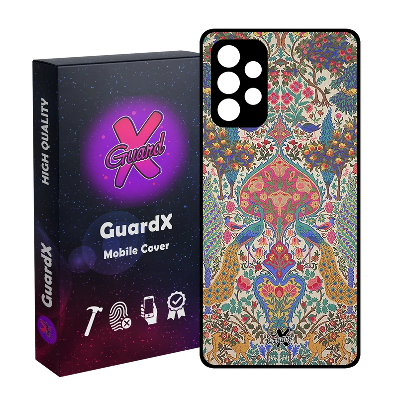 کاور گارد ایکس طرح سنتی مدل Glass10225 مناسب برای گوشی موبایل سامسونگ Galaxy A32 4G