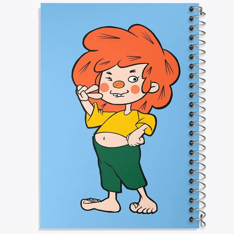 دفتر مشق 100 برگ خندالو طرح نوستالژی کد 29147