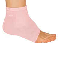 جوراب ضد ترک پا باپوف مدل سیلیکونی سر پنجه باز 