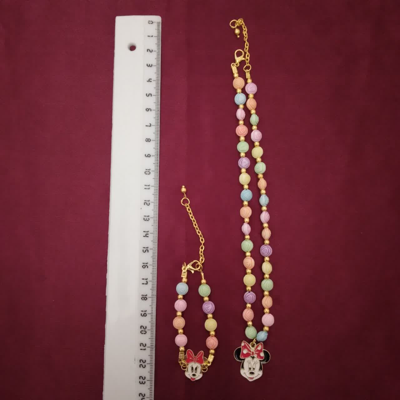 نیم ست دخترانه مدل میکی موس