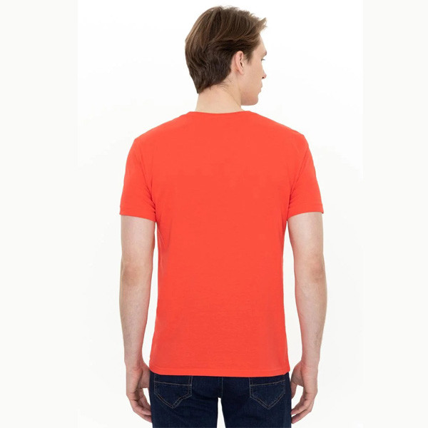 تی شرت آستین کوتاه مردانه یو اس پولو مدل یقه گرد