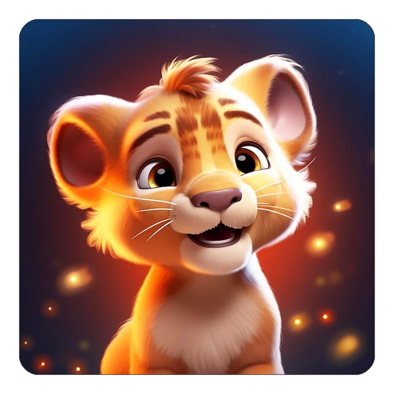 مگنت کاکتی طرح حیوانات کارتونی مدل mp28049