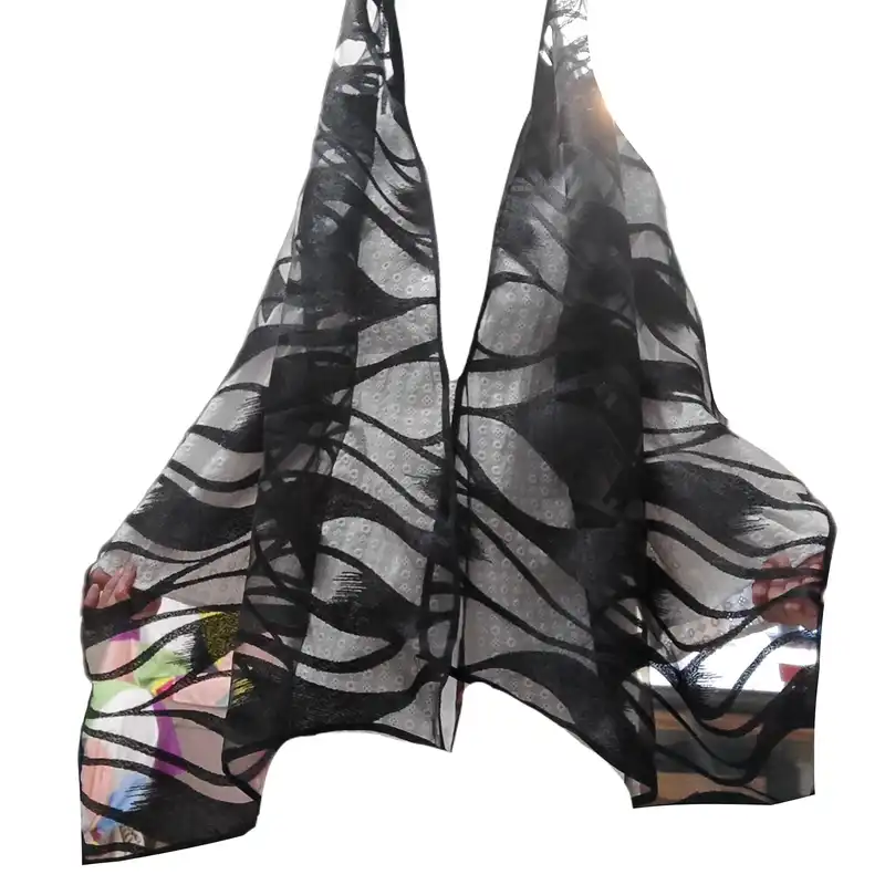 شال زنانه مدل ارگانزا توری مجلسی