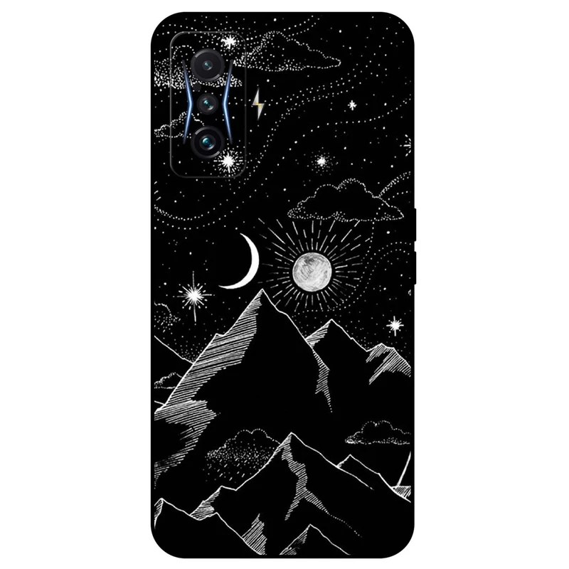 کاور مگافون طرح کوه مدل 8078 مناسب برای گوشی موبایل شیائومی Poco F4 GT