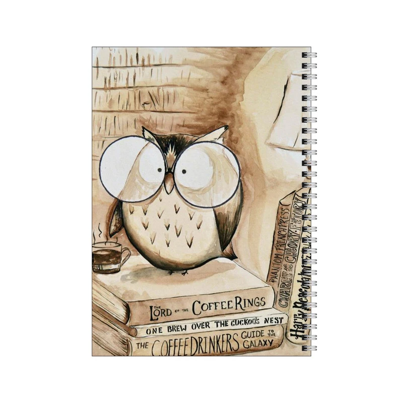 دفتر مشق 50 برگ بامبیلیپ طرح جغد دانا کد 4400832