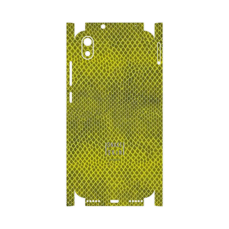 برچسب پوششی ماهوت مدل Yellow Snake Skin-FullSkin مناسب برای گوشی موبایل شیائومی Redmi 7A