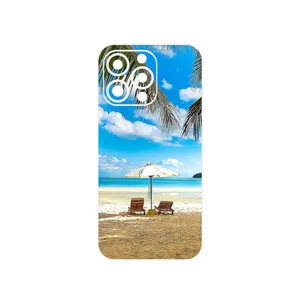 MAHOOT Beach Cover Sticker for Apple iphone 13 Pro