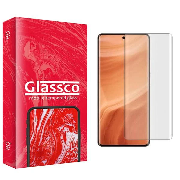 محافظ صفحه نمایش گلس کو مدل CGo1 UV مناسب برای گوشی موبایل ریلمی GT 5 Pro  به همراه محافظ پشت گوشی