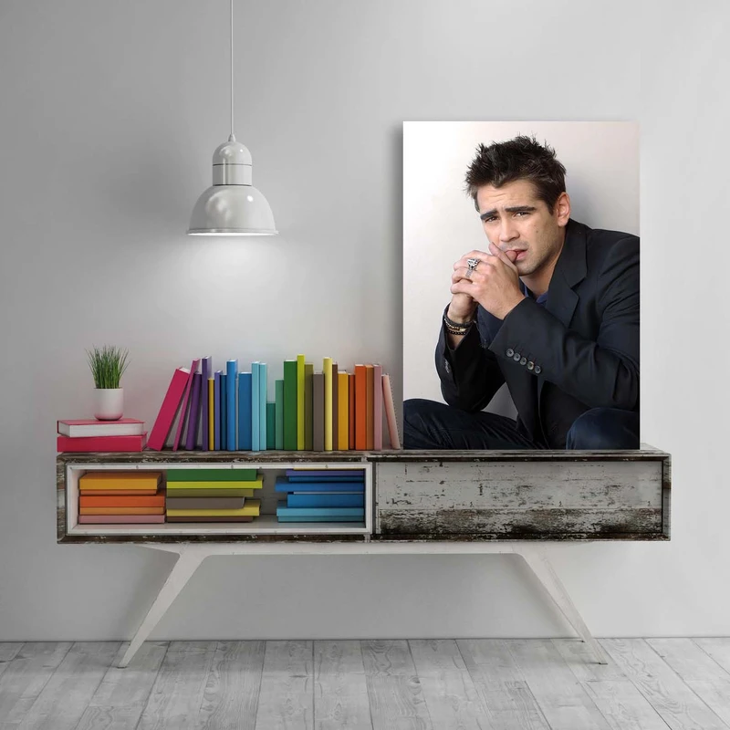 تابلو شاسی طرح Colin Farrell مدل Artist 0325
