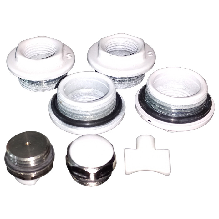 کیت اتصالات رادیاتور آر اِم مدل 7K مجموعه 7 عددی کیت اتصالات رادیاتور آر اِم مدل 7K مجموعه 7 عددی